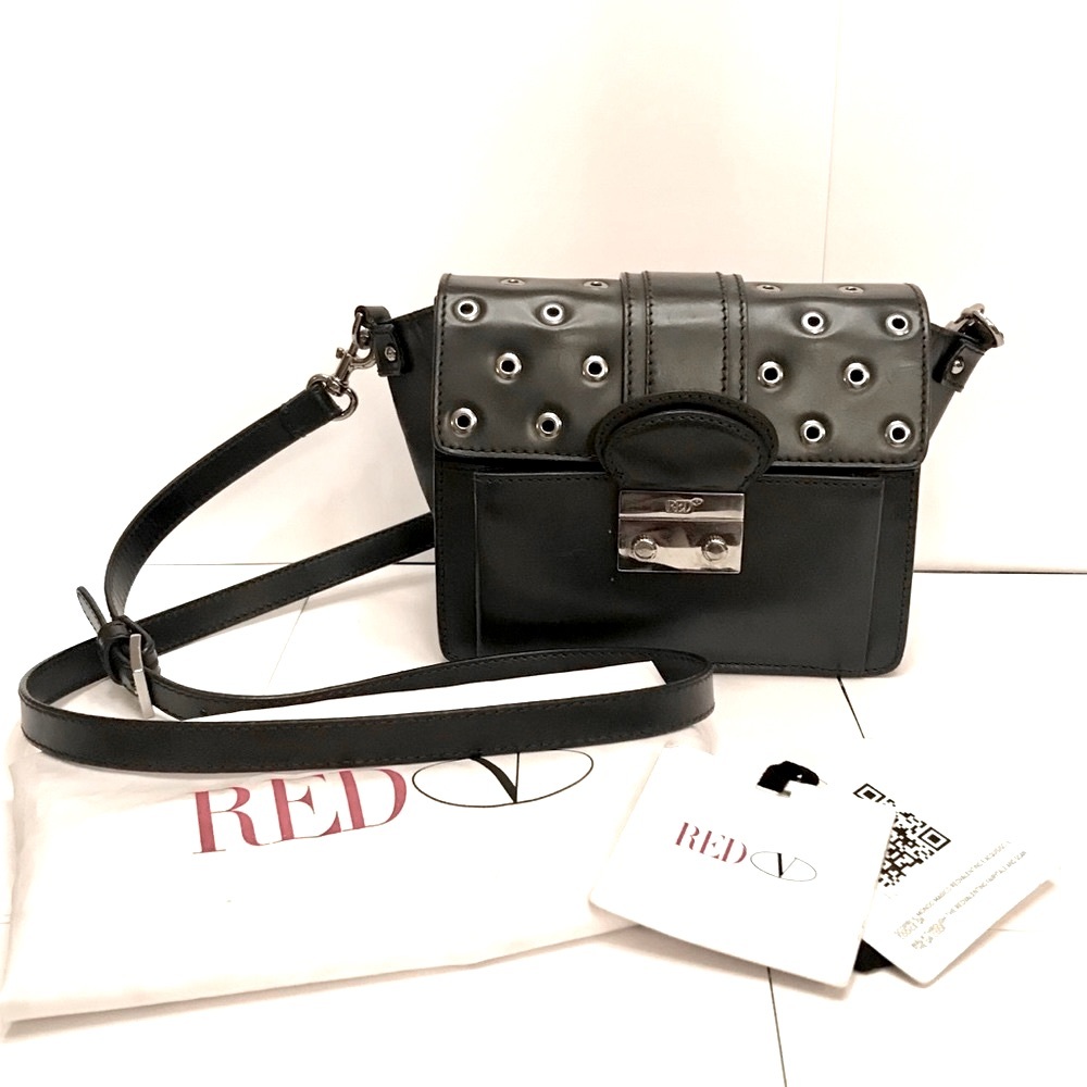 SOLD📌RED Valentino Mini Lock Purse